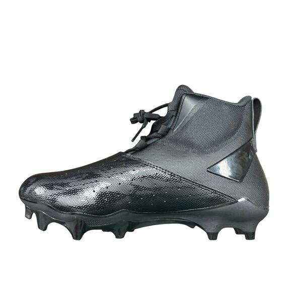 Adidas Adizero Chaos Black Snakeskin Football Lineman Cleats Men 9.5 Wmn 10.5 main image 6